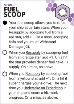 Fuel scoop asset